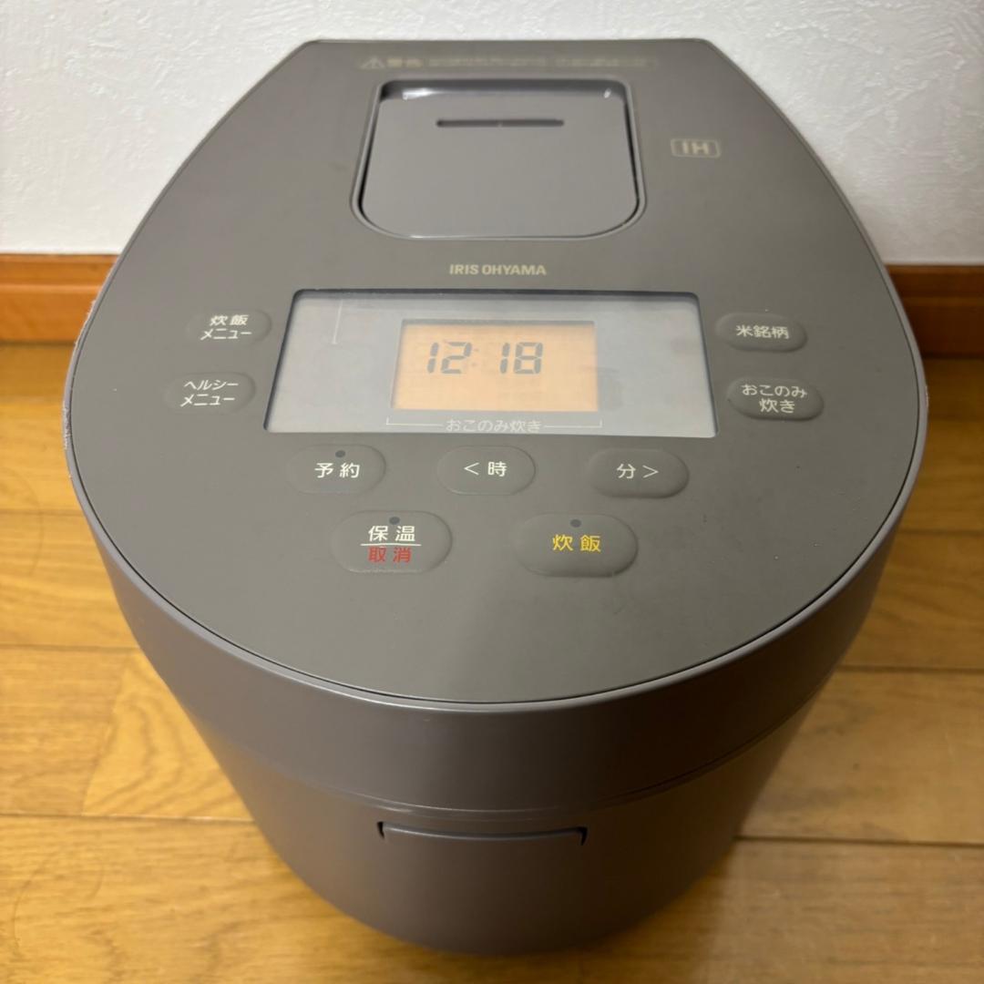 【美品】アイリスオーヤマ IHジャー炊飯器 RC-IL30 2023年製