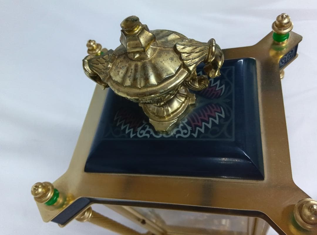 Nマーク　置時計　振り子時計　アンティーク　　/　079