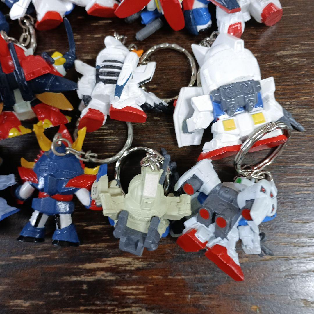 ガンダムロボットキャラクター キーホルダー 15個セット