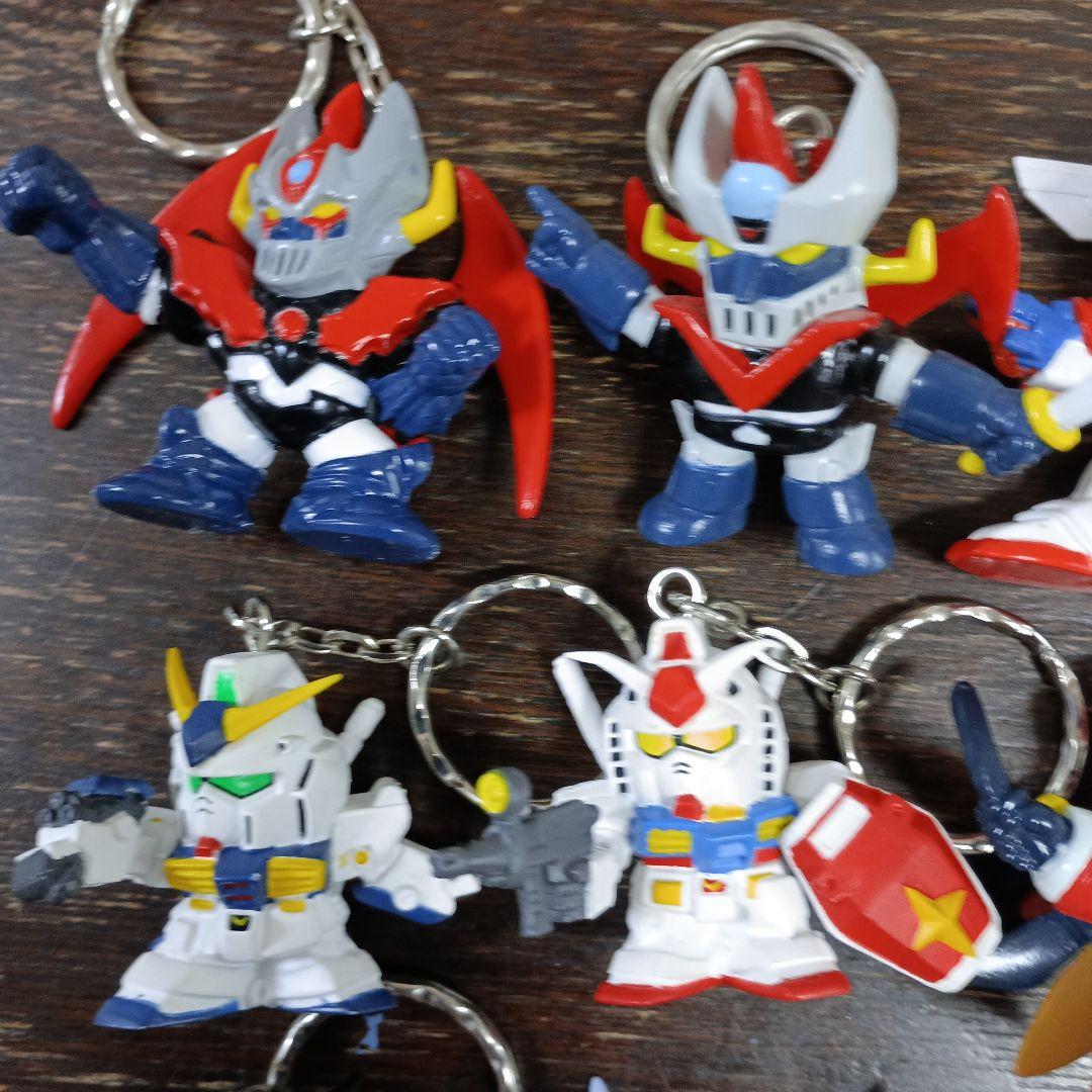 ガンダムロボットキャラクター キーホルダー 15個セット