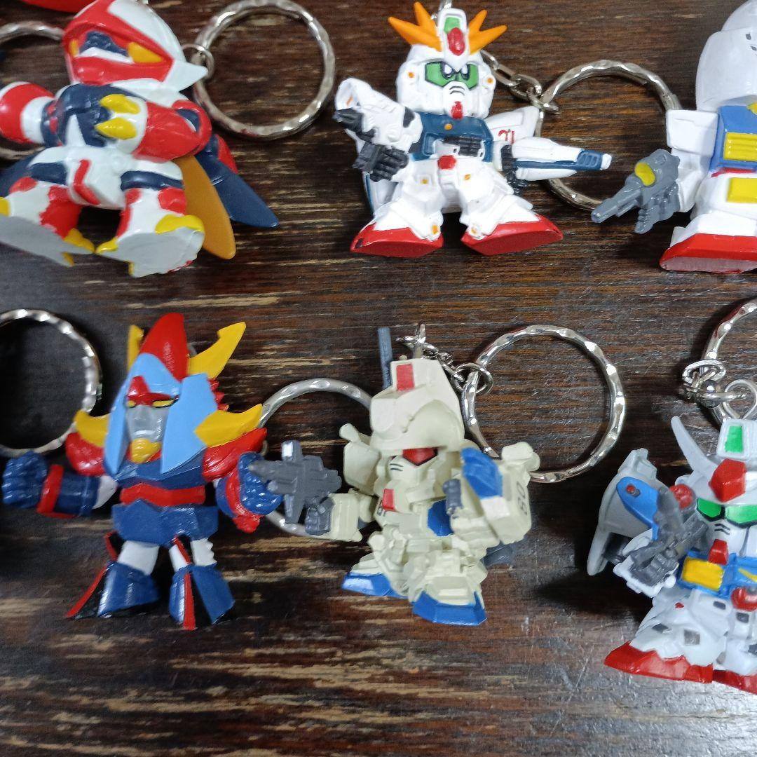 ガンダムロボットキャラクター キーホルダー 15個セット