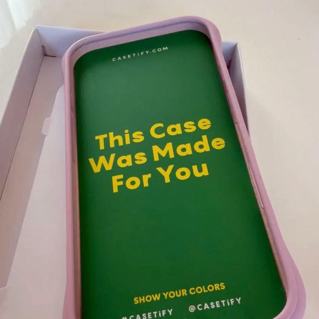 CASETiFY ウェーブシリコンケース　ピンク　iPhone16