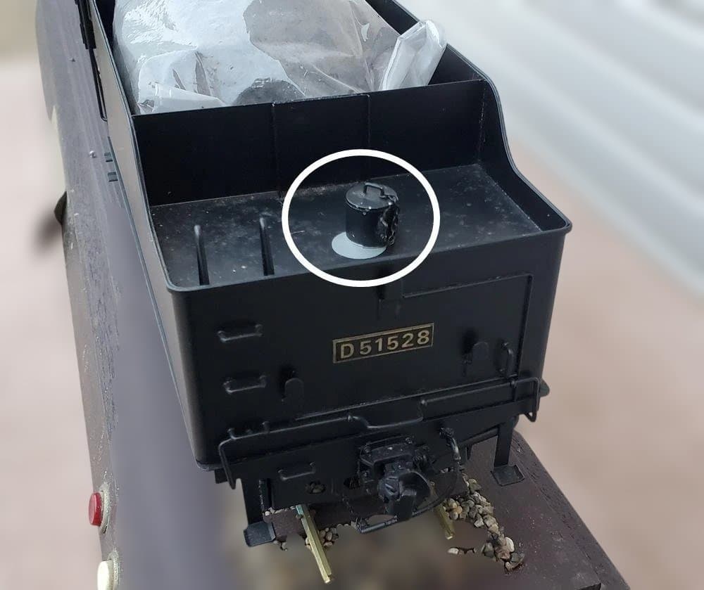 C152　【引取限定】希少！D51型(過熱テンダー機関車)　鉄道模型　現状品