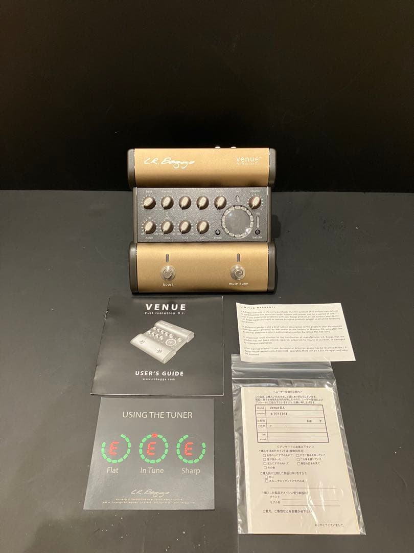 L.R. Baggs Venue アコースティックギター用プリアンプDI