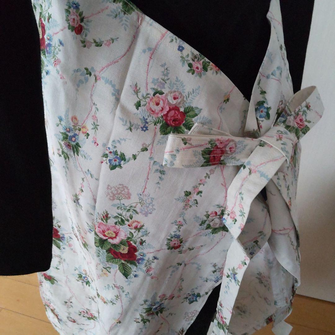 Ralph Lauren 花柄多機能ポケット付きエプロン 未使用タグ付き