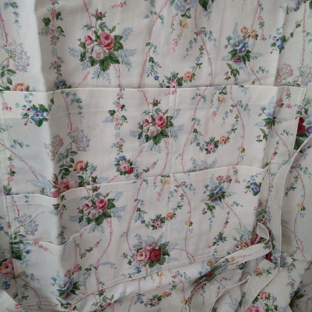 Ralph Lauren 花柄多機能ポケット付きエプロン 未使用タグ付き