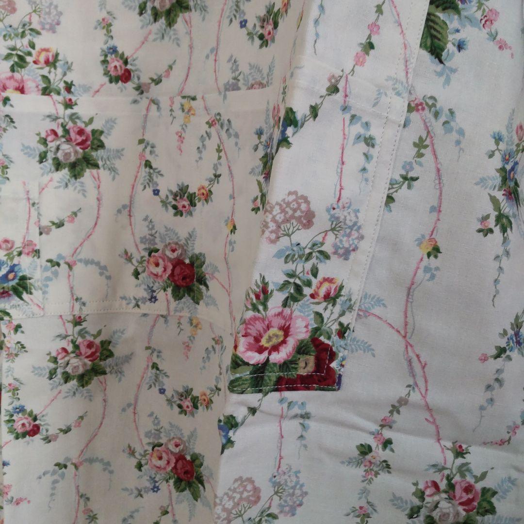 Ralph Lauren 花柄多機能ポケット付きエプロン 未使用タグ付き