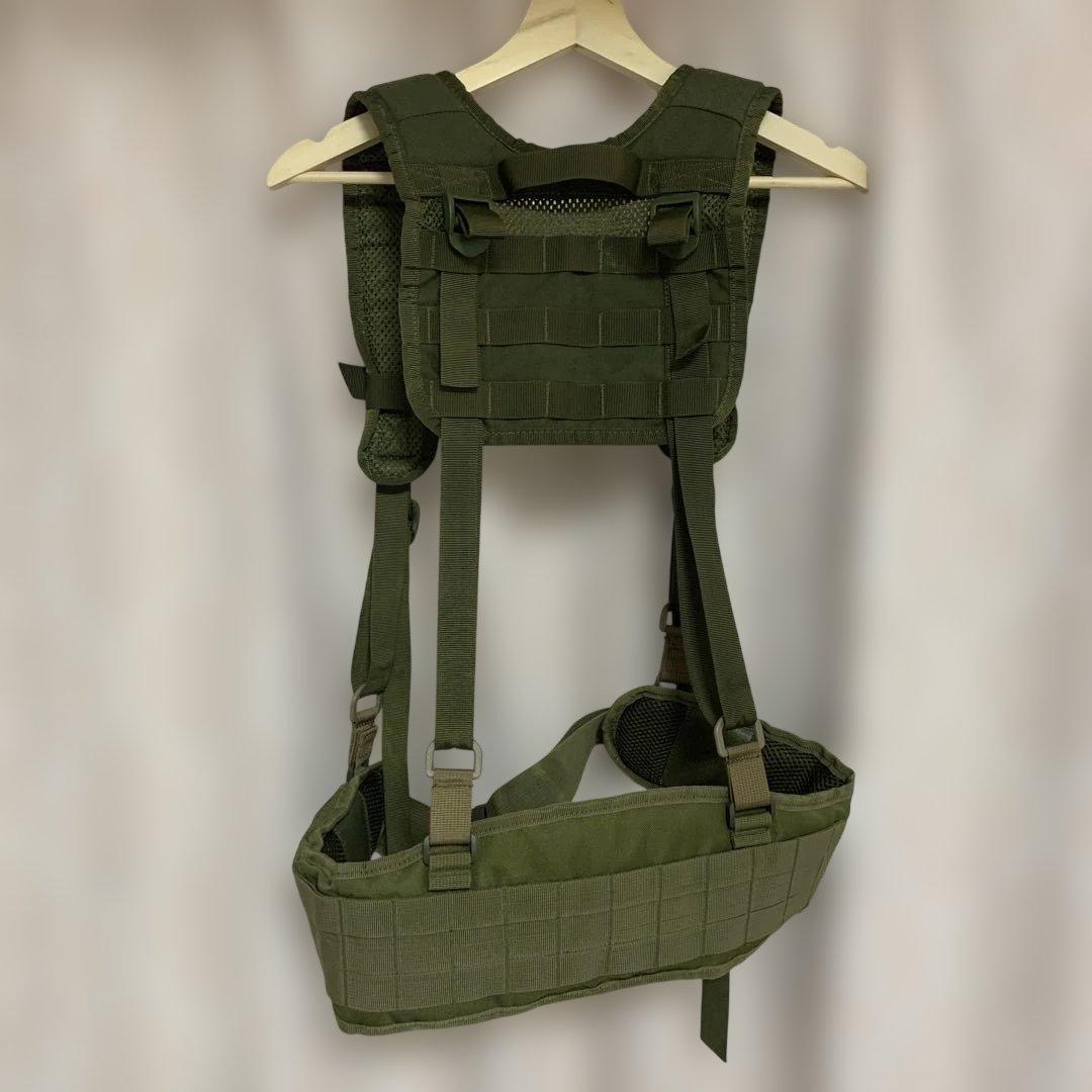 CONDOR タクティカルギア Ｈ型 ショルダーハーネス+ベルト(ノーブランド)