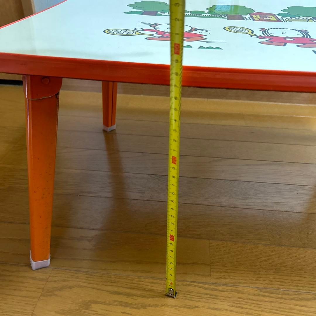 昭和　レトロ　折りたたみテーブル