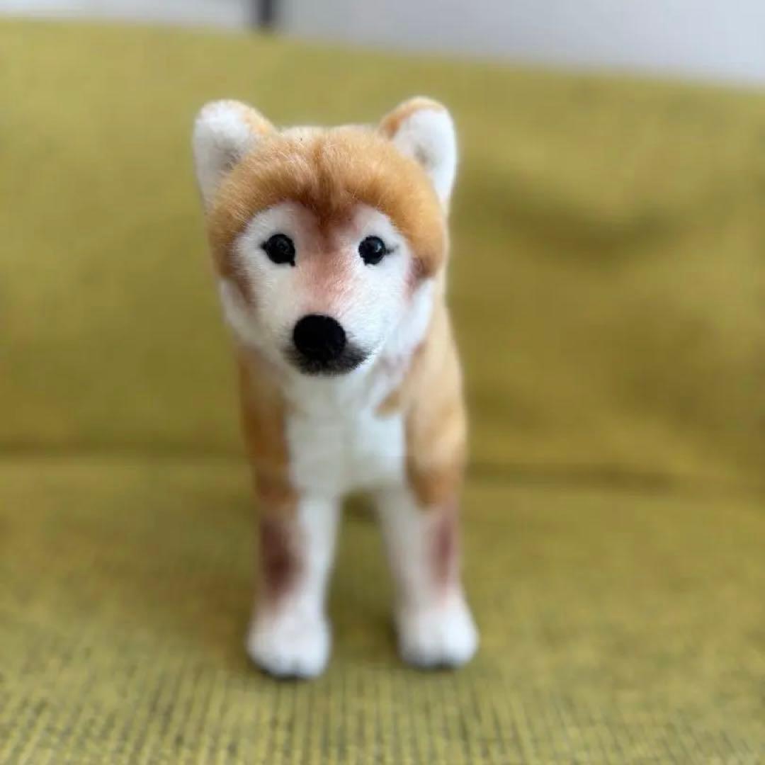 KOESEN ケーセン　ドイツ製　柴犬　イヌぬいぐるみ　リアル　モンテッソーリ