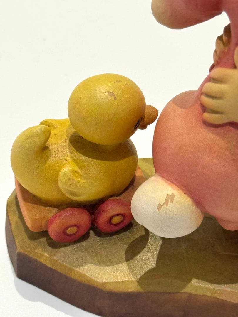 ANRI 木彫り人形 アンリ 4000体限定赤ちゃん　フィギュア フィギュリン