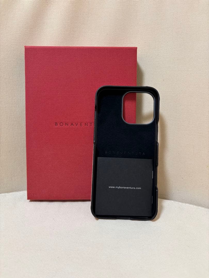 新品BONAVENTURA シェルピンク iPhone16promaxケース