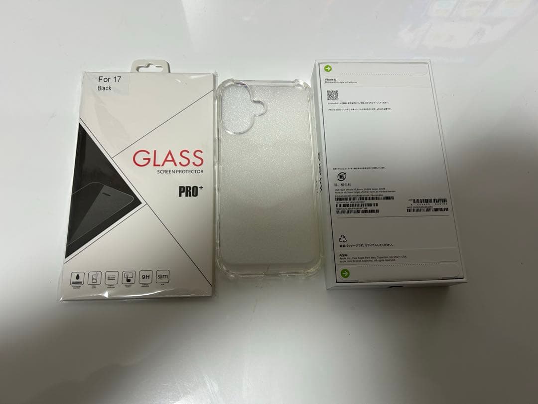 iPhone 17 256GB SIMフリー　ブラック eSIM専用