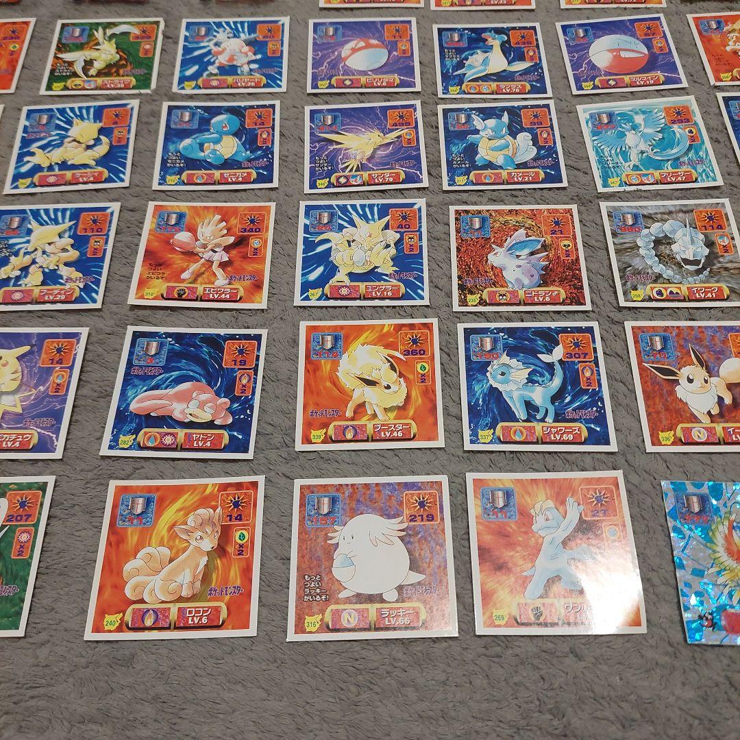 アマダ　ポケモン最強シール列伝87枚　おまけ付き(3枚)