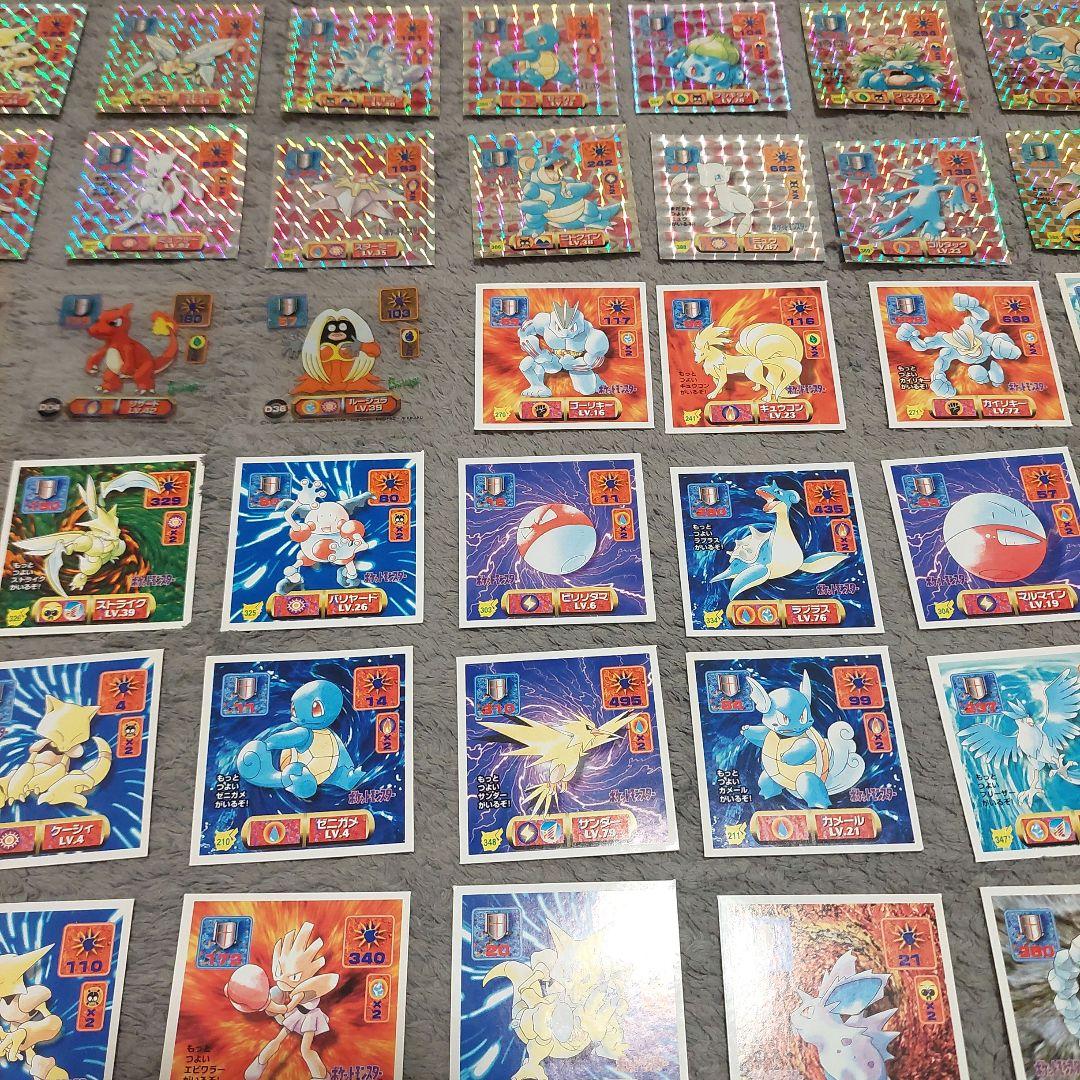 アマダ　ポケモン最強シール列伝87枚　おまけ付き(3枚)