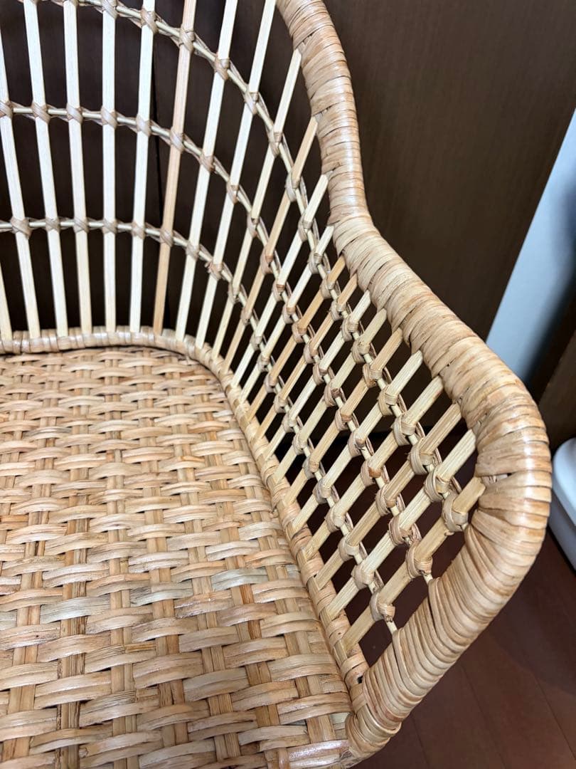 IKEA NILSOVE ニルソーヴェ　ラタンチェア