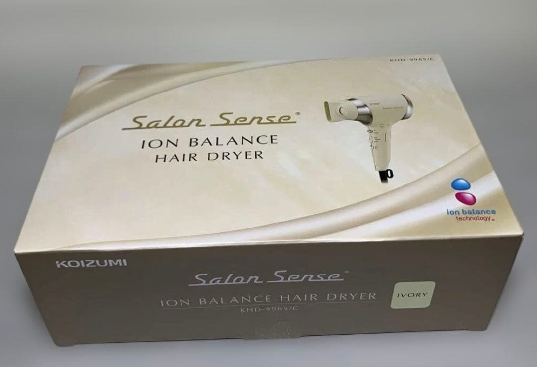【新品未開封】コイズミ イオンヘアードライヤー Salon Sense