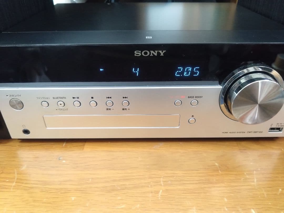 【動作確認済】SONY CMT-SBT100 Bluetooth搭載機
