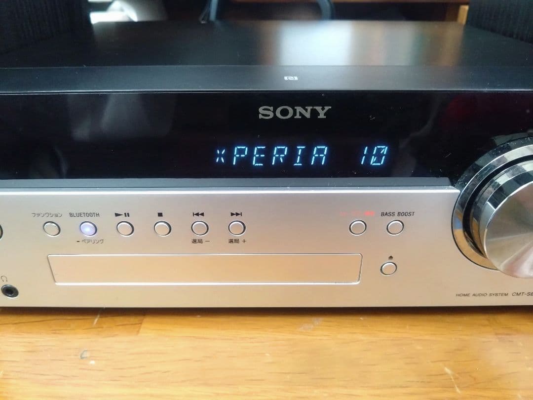 【動作確認済】SONY CMT-SBT100 Bluetooth搭載機