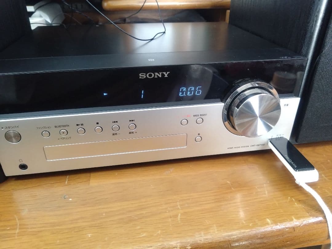 【動作確認済】SONY CMT-SBT100 Bluetooth搭載機