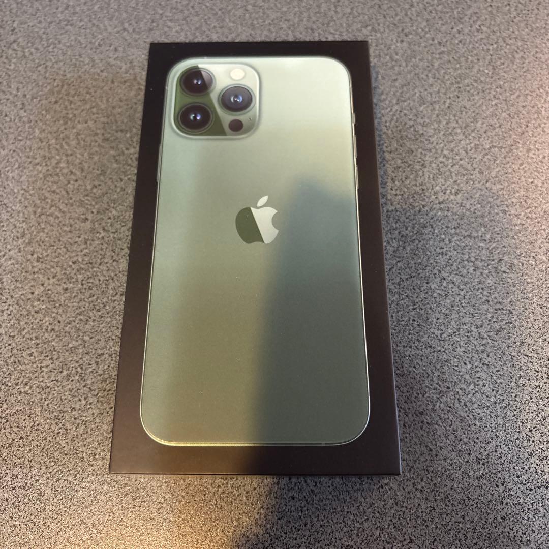 Apple iPhone 13 Promax 128GB アルパイングリーン