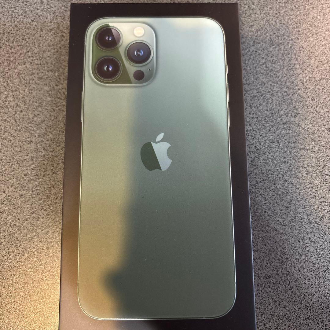 Apple iPhone 13 Promax 128GB アルパイングリーン