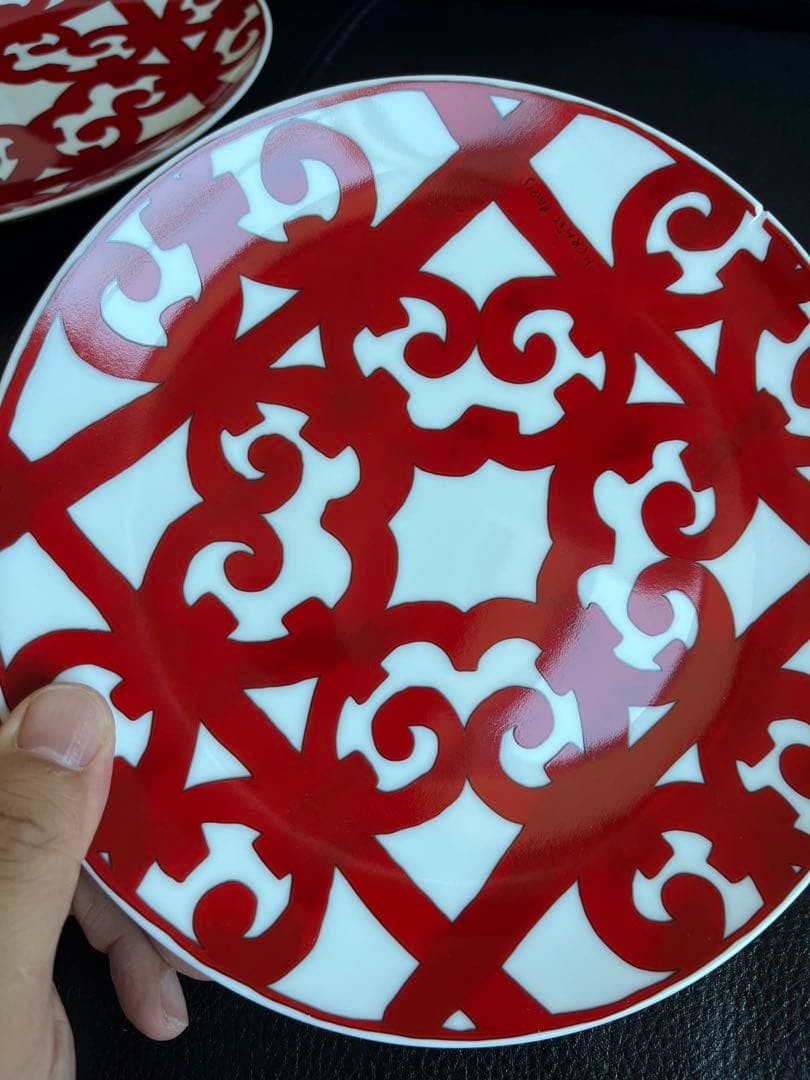 「訳あり」HERMES エルメス　ガダルキヴィール　皿21㎝ 2枚 欠けあり