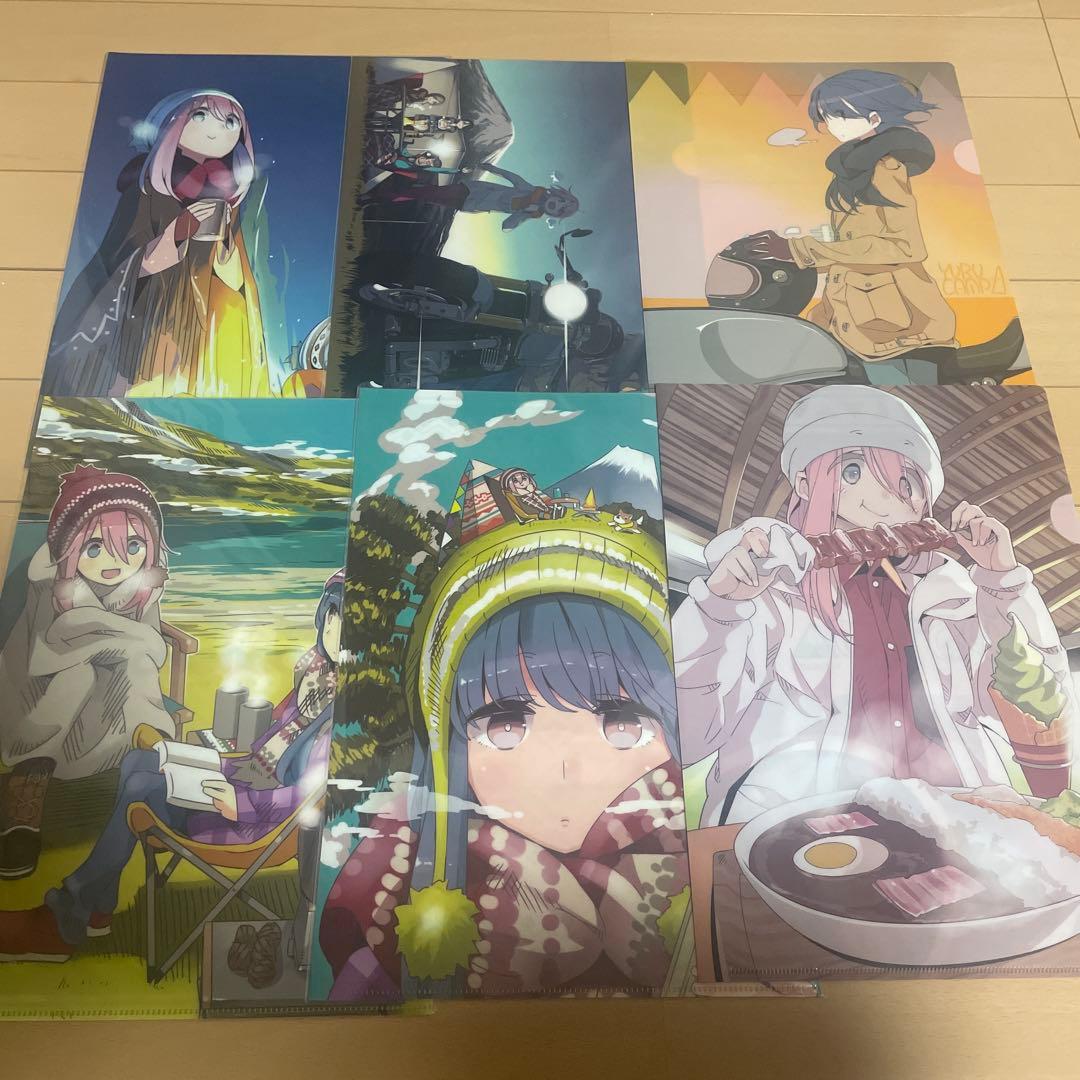 ゆるキャン クリアファイルセット