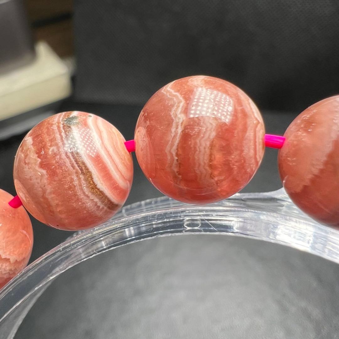 【73048】 インカローズ 11mm ブレスレット ロードクロサイト 天然石