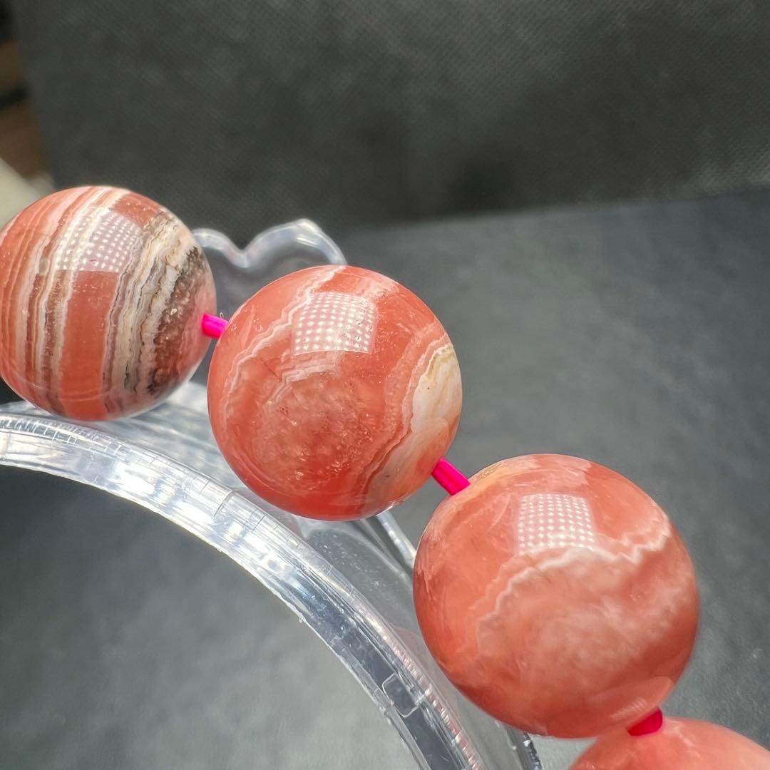 【73048】 インカローズ 11mm ブレスレット ロードクロサイト 天然石