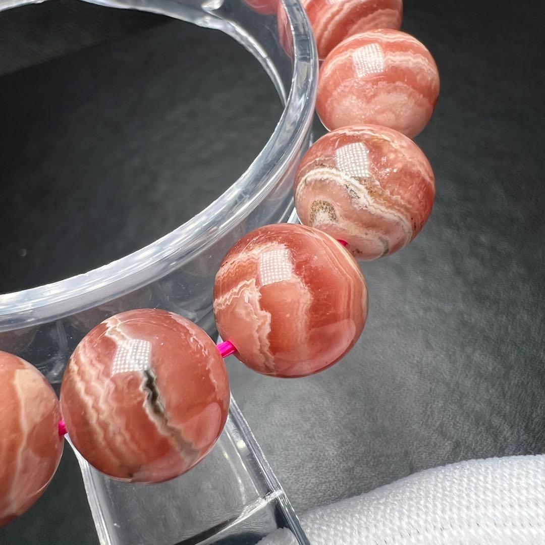 【73048】 インカローズ 11mm ブレスレット ロードクロサイト 天然石