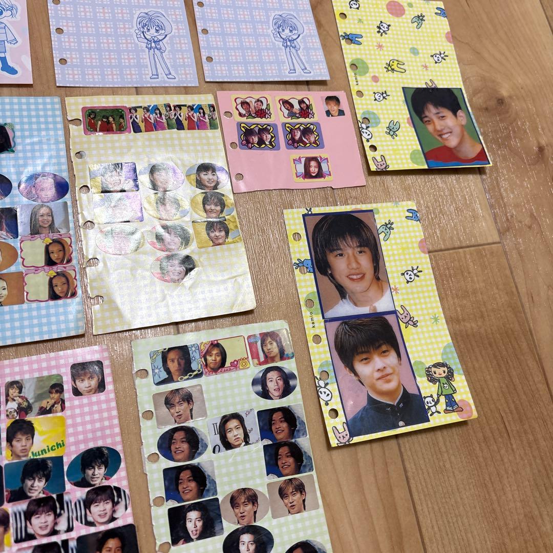 当時物 りぼん 神風怪盗ジャンヌ 手帳 シール