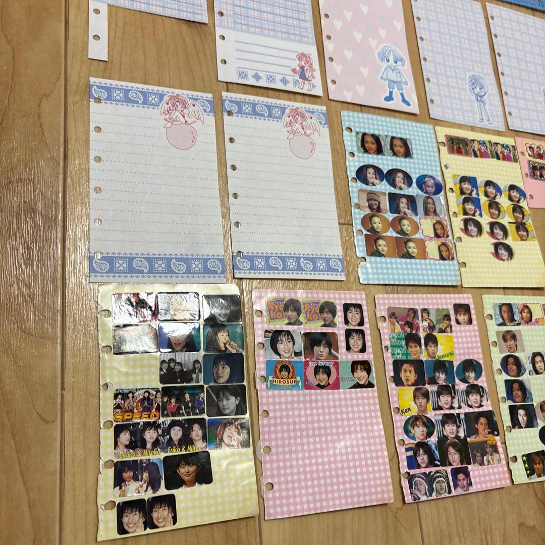 当時物 りぼん 神風怪盗ジャンヌ 手帳 シール