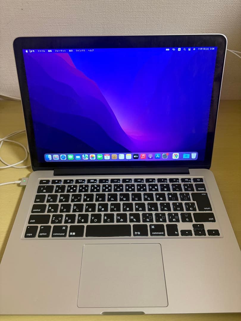 MacBookPro 13インチ　A1502 256GB