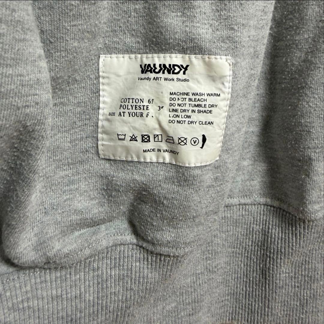 vaundy nidoneロゴスウェット　グレーL