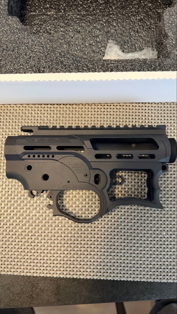 F1 BDRX-15 PTW用レシーバー ブラック新品