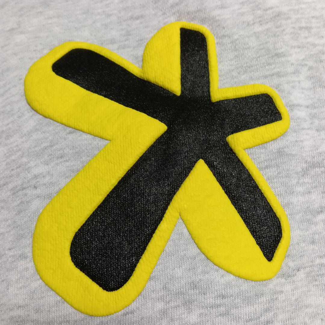 1度着用*p(R)ojectR® 発泡ロゴ付き グレーパーカー