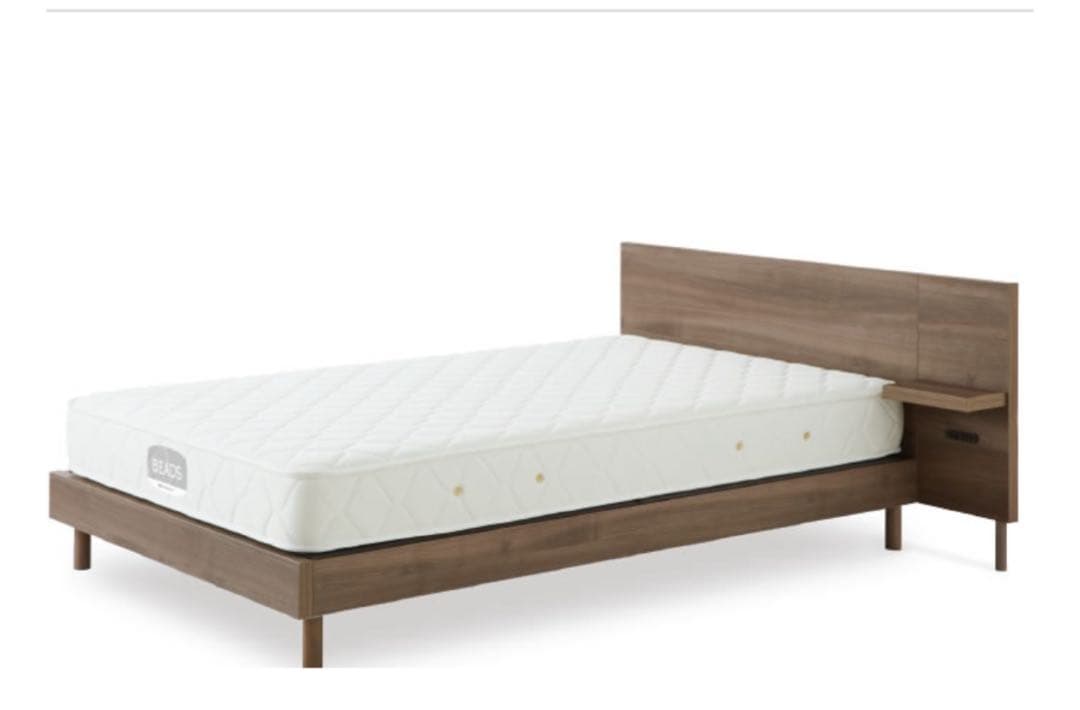 ニホンベッド シングル ベッドフレーム ＋ サイドテーブル