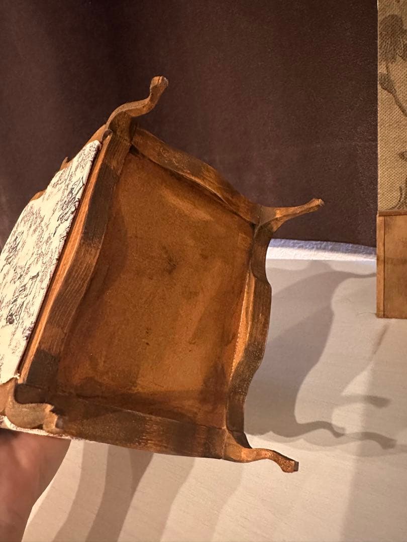 作家さま1/6 ミニチュア　アームソファ