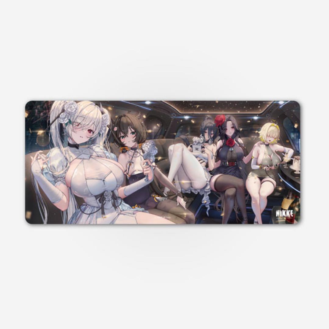 勝利の女神：NIKKE デスクマット 団体(パーティーVER.) シンデレラ
