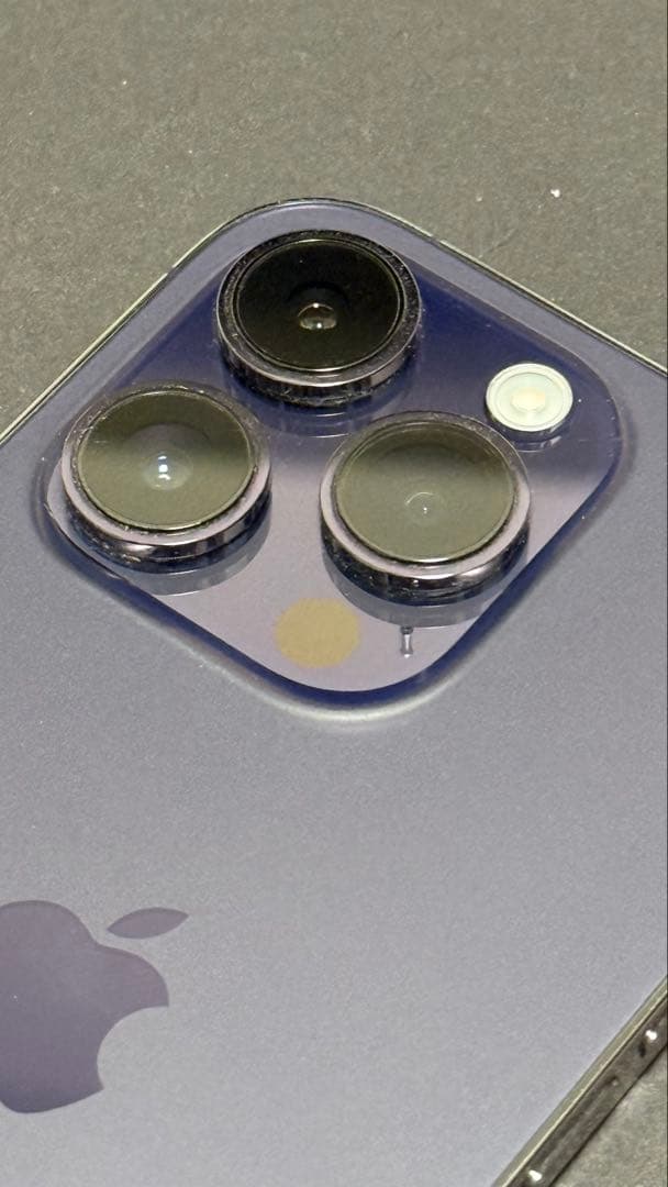 バッテリー100% iPhone 14 Pro 128GB ディープパープル