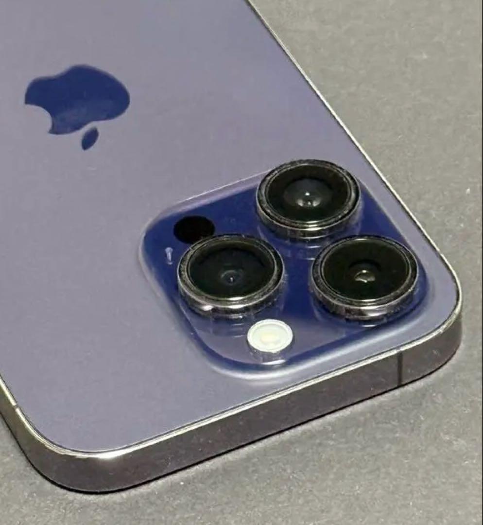 バッテリー100% iPhone 14 Pro 128GB ディープパープル