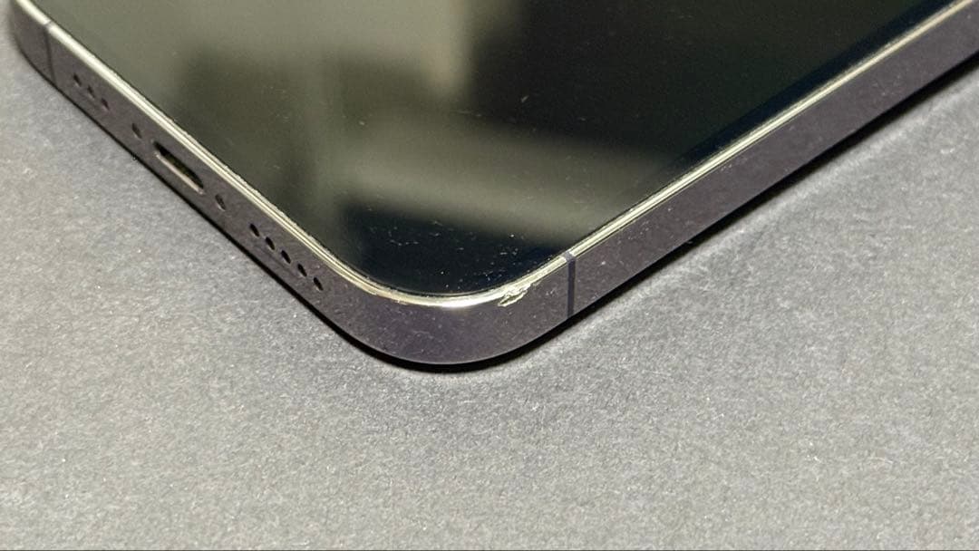 バッテリー100% iPhone 14 Pro 128GB ディープパープル