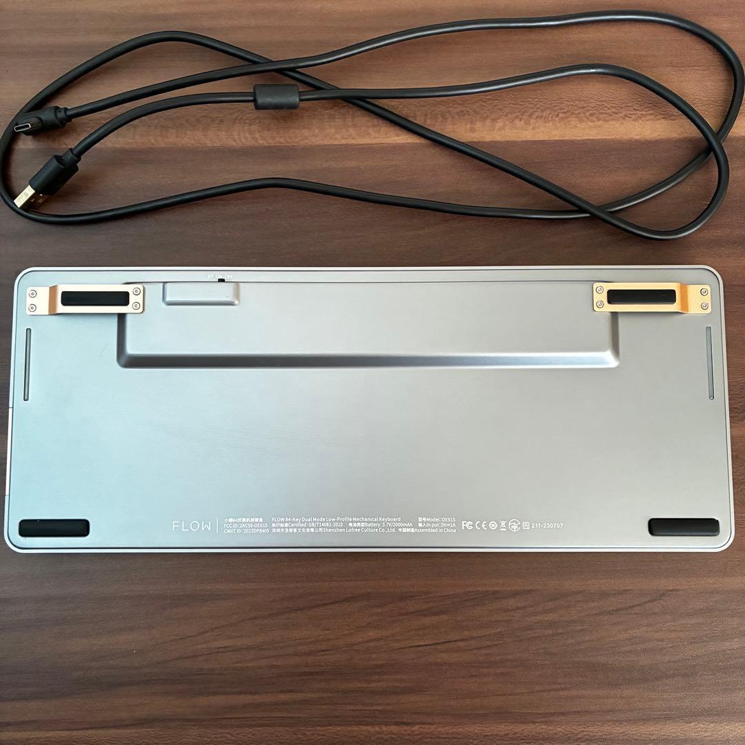 【セット】Lofree Flow英語配列 キーボードとロジクール M575