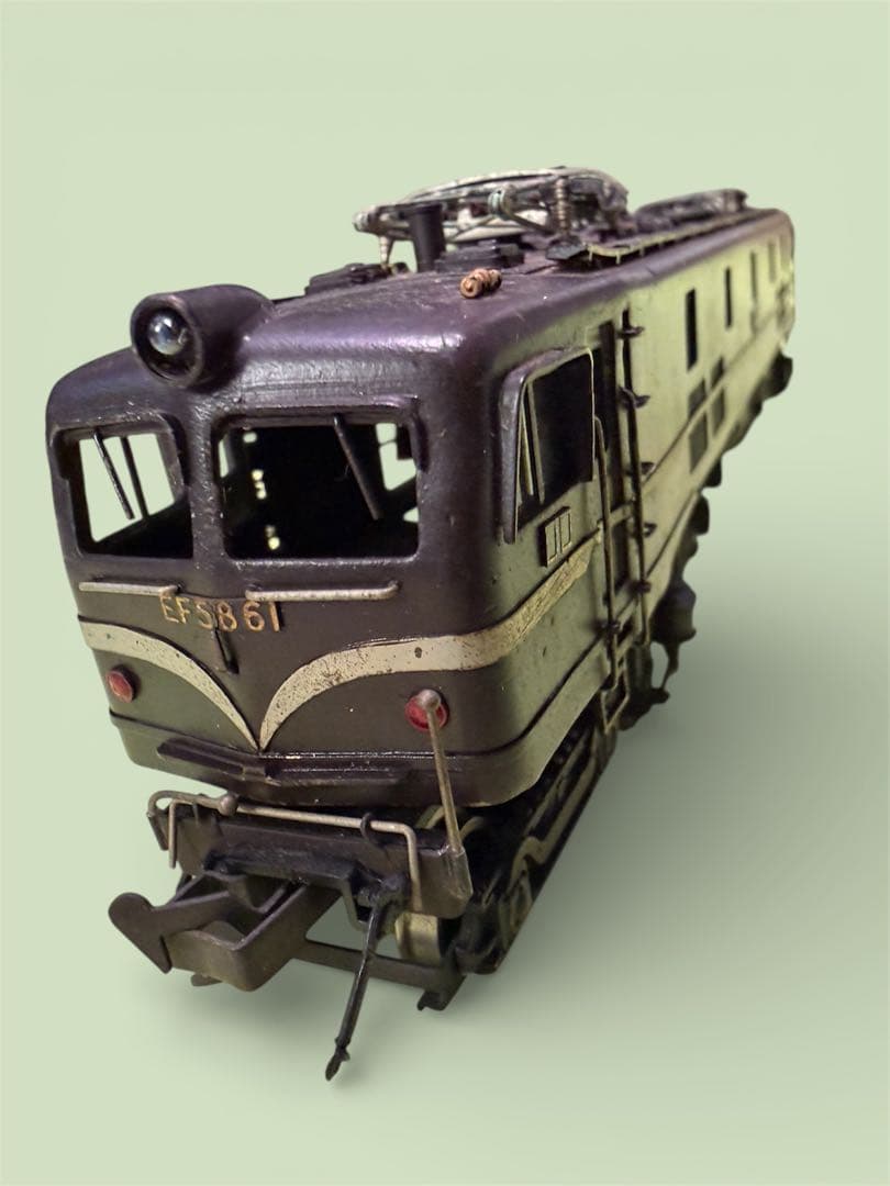 EF5861 HOゲージ鉄道模型　東京銀座　老舗模型店　天賞堂　ジャンク
