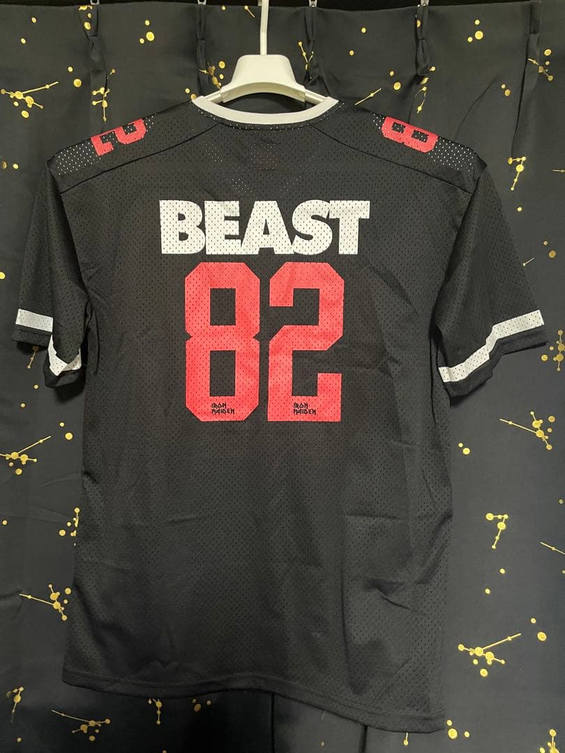 IRON MAIDEN アイアン メイデン フットボール ジャージ シャツ L