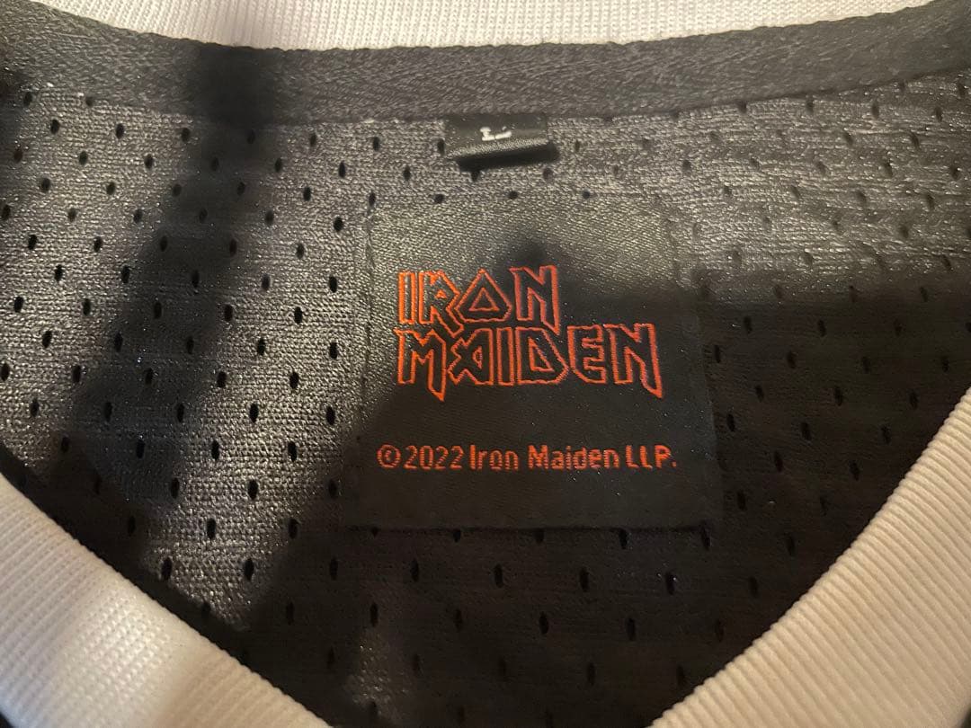 IRON MAIDEN アイアン メイデン フットボール ジャージ シャツ L