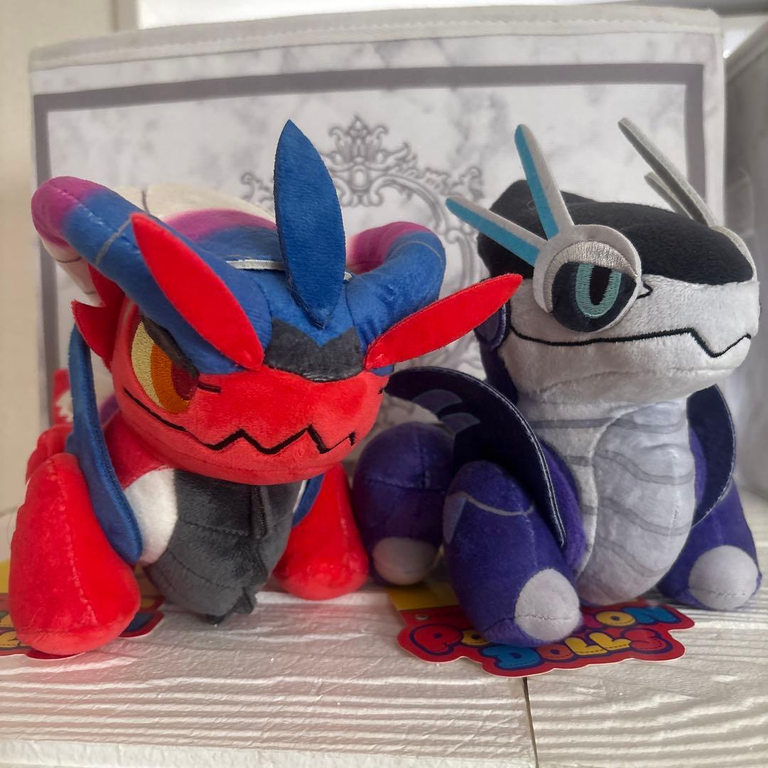 【美品】ポケモンドールズ　 コライドン&ミライドン ぬいぐるみセット(タグ付)