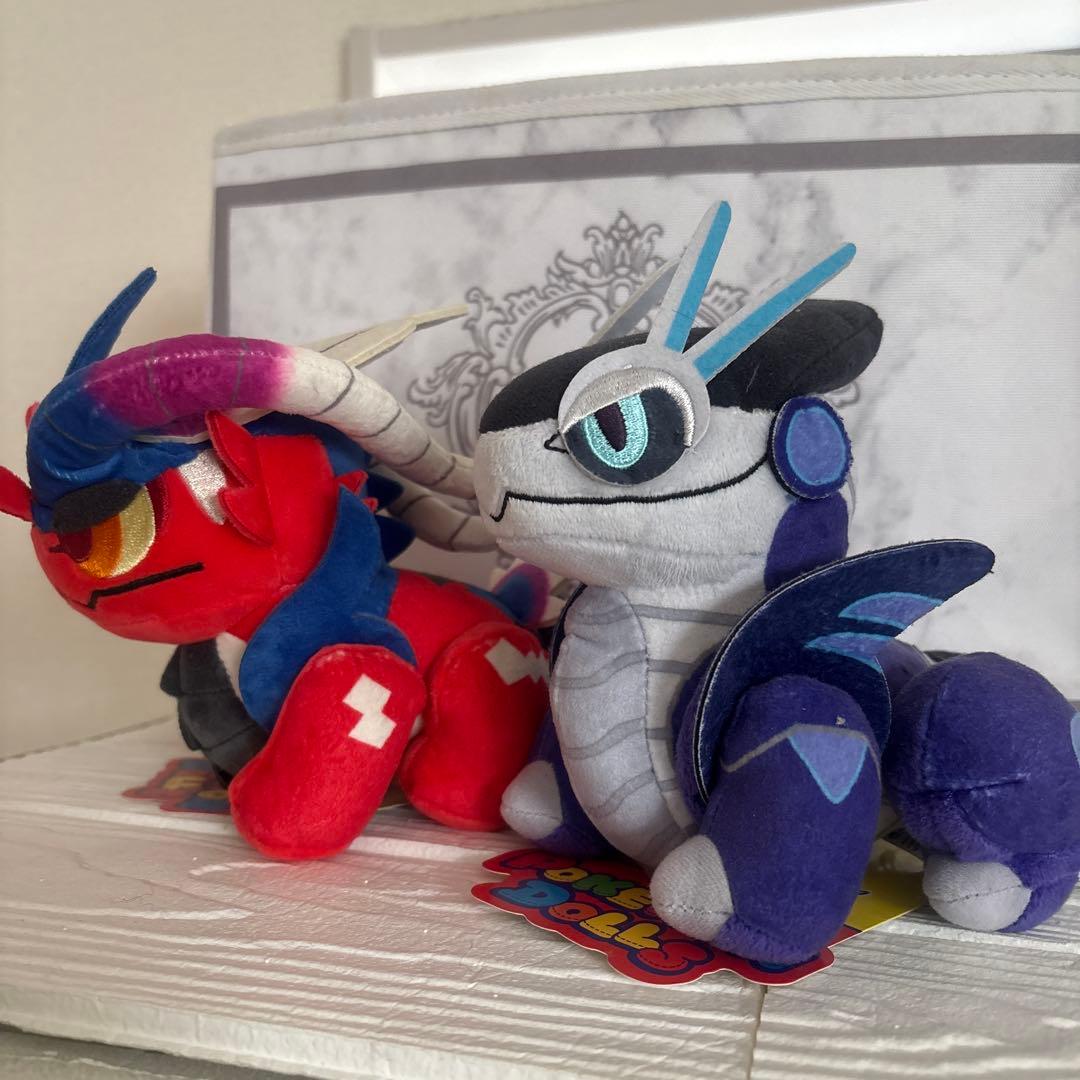【美品】ポケモンドールズ　 コライドン&ミライドン ぬいぐるみセット(タグ付)