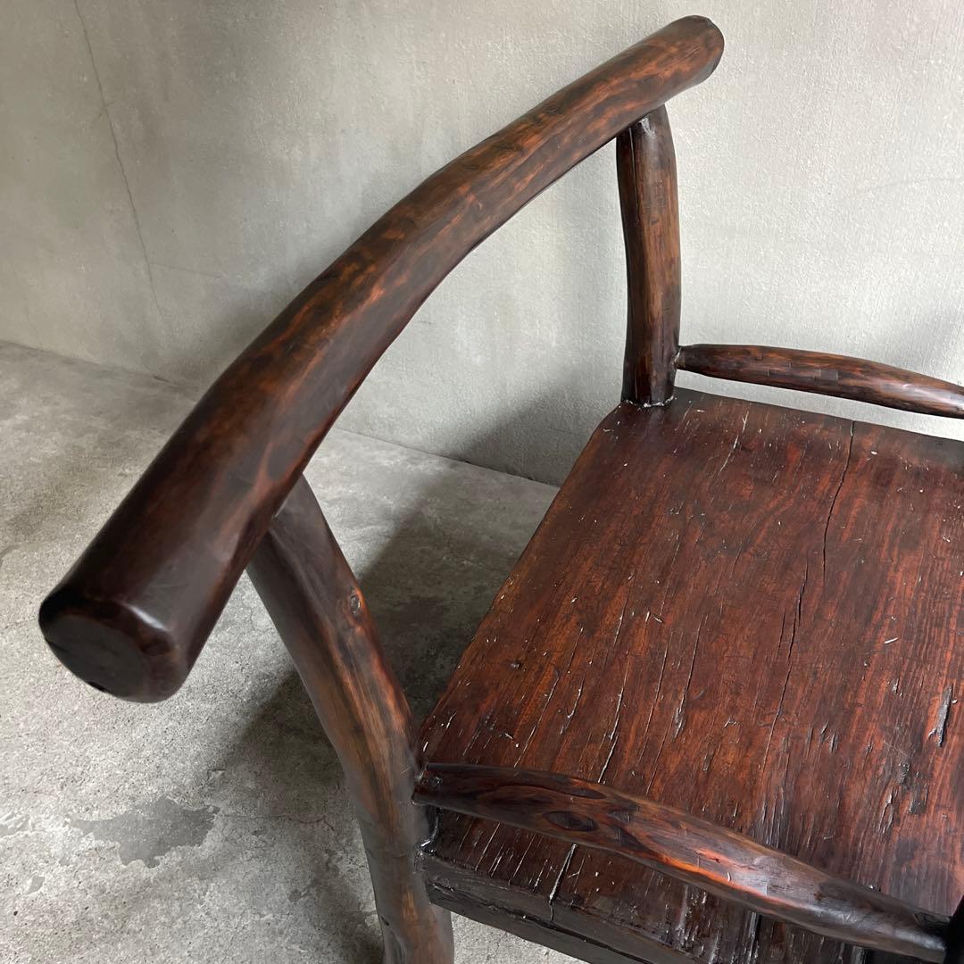 希少　神戸家具　colony house ナチュラルモダンチェア　マホガニー